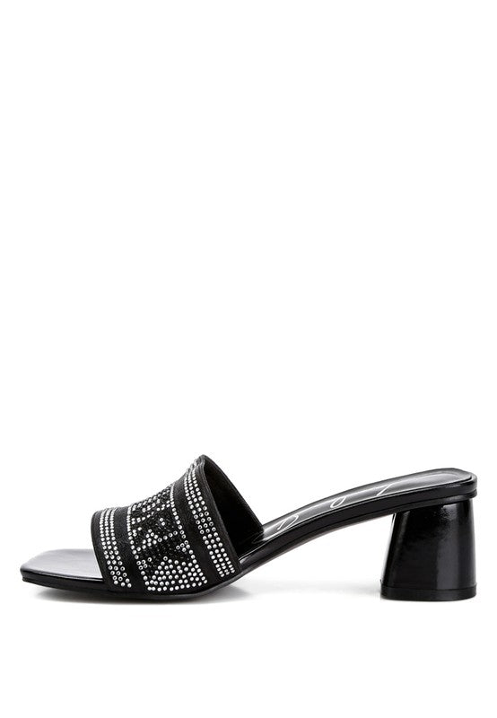 Diamante Embellished New York Sandals