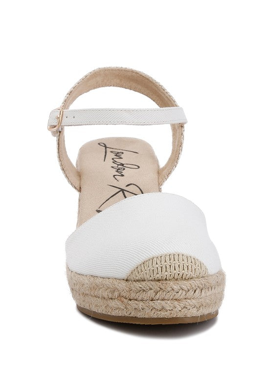 TRAND Wedge Espadrille Sandals