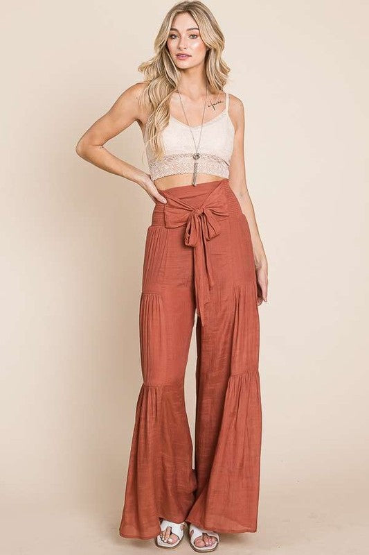 Jade By Jane Plus Size - Tie Front Pants