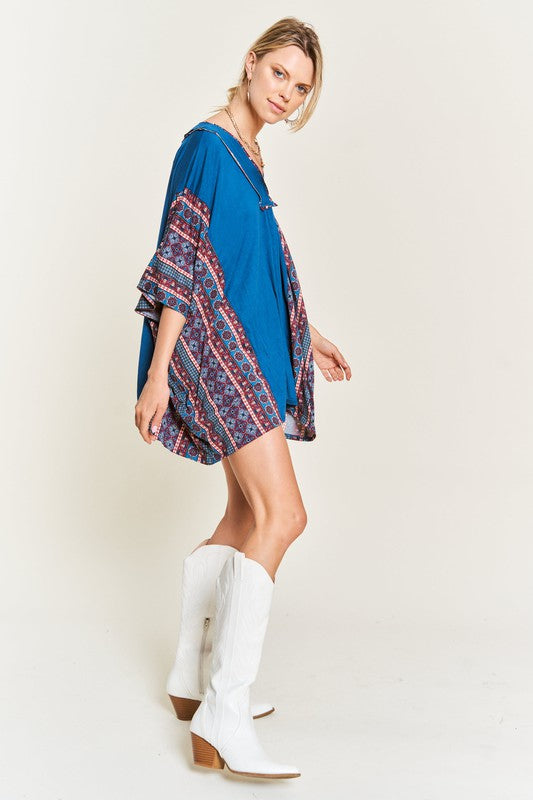 Jade By Jane Bohemian Poncho Tunic