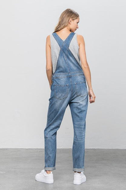 Heavy Body Premium Destroyed Overalls