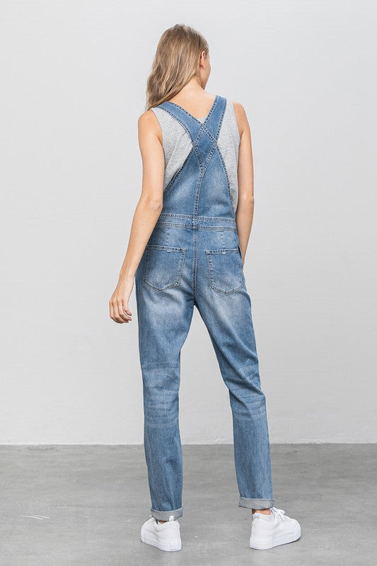 Heavy Body Premium Destroyed Overalls