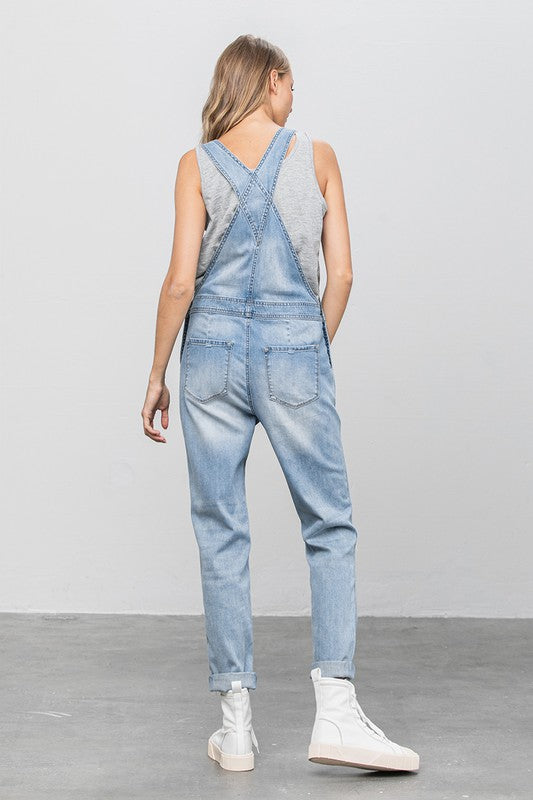 Heavy Body Premium Destroyed Overalls