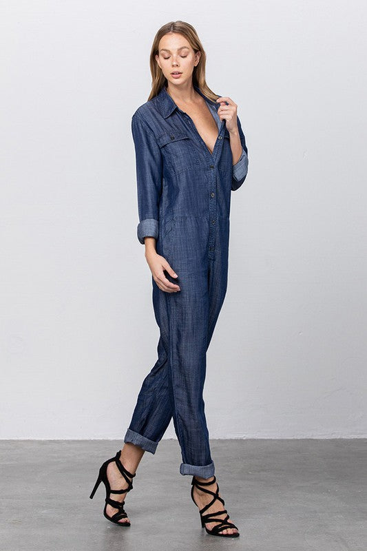 Premium Tencel Jumpsuit