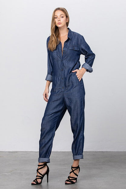 Premium Tencel Jumpsuit