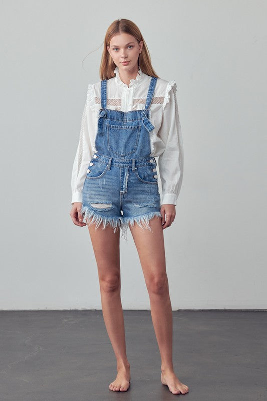 Frayed Shortalls