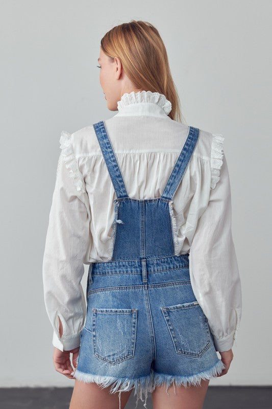 Frayed Shortalls