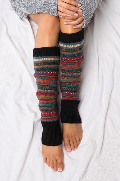 Short Fair Isle Legwarmers