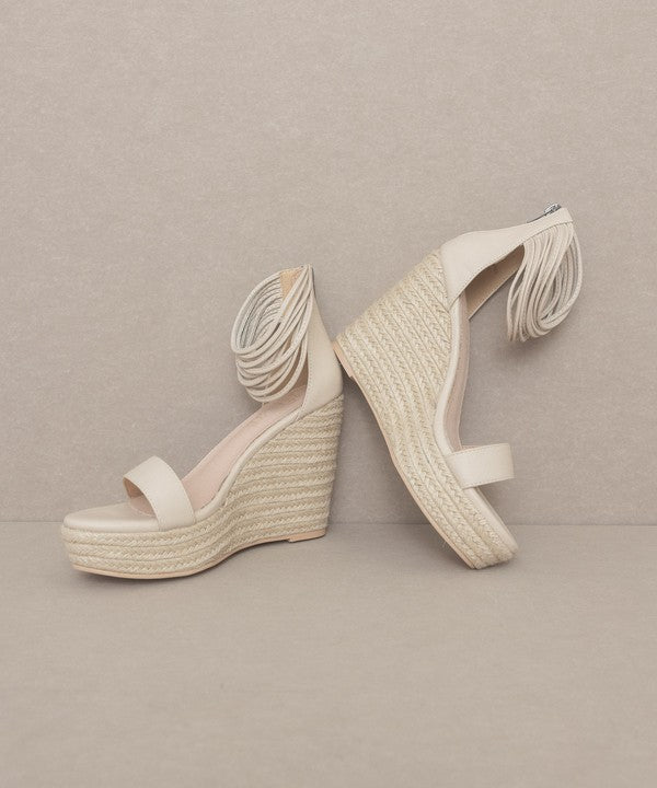 ROSALIE Layered Ankle Wedge