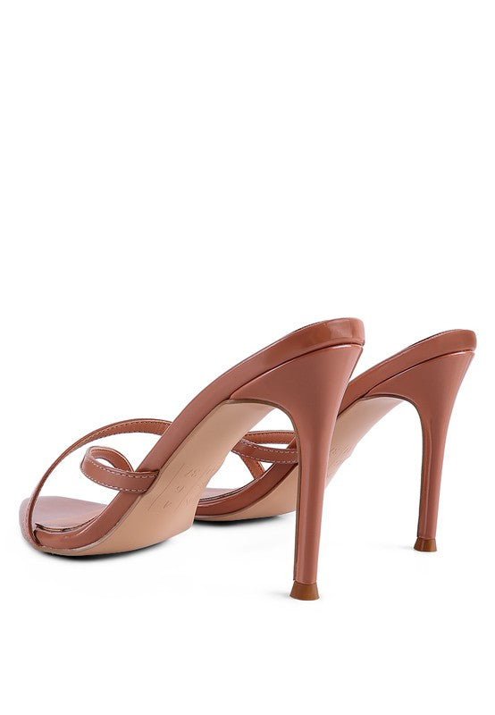 SPELLBOUND High Heel Pointed Toe Sandals