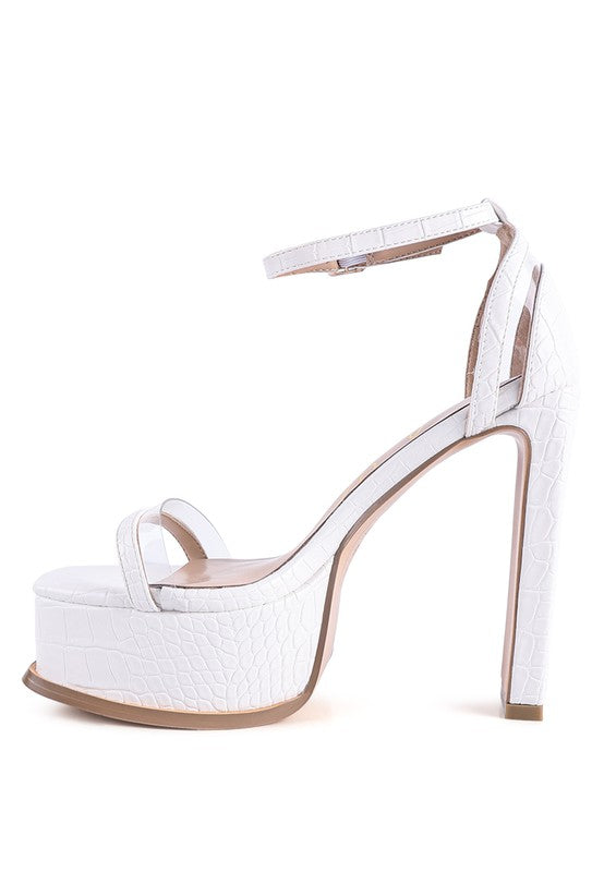 CUTLASS High Heeled Chunky Sandal