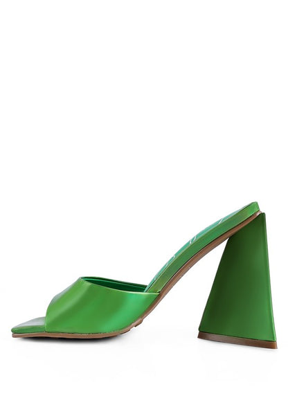 LOVEBUG Triangular Block Heel Sandal