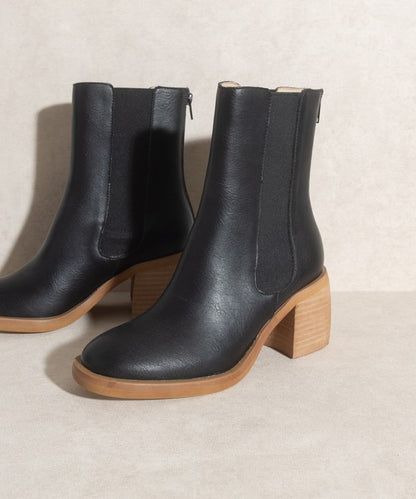 OLIVIA Chelsea Heel Boots