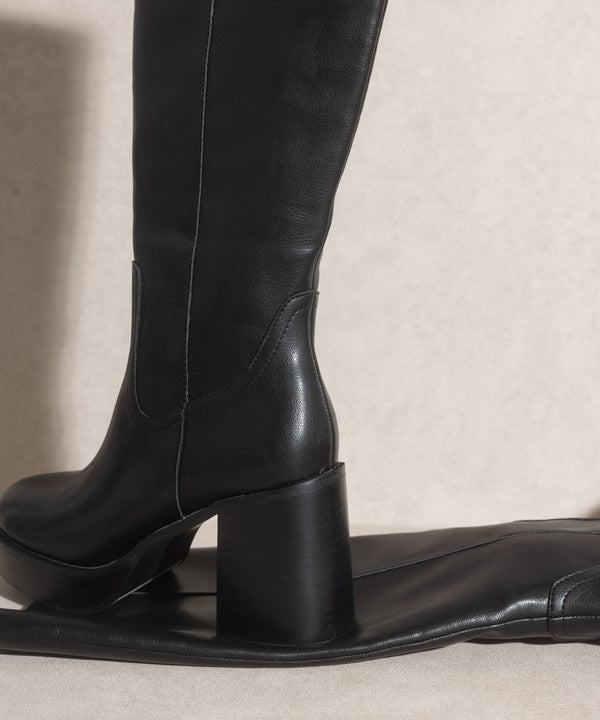 JUNIPER Platform Knee-High Boots