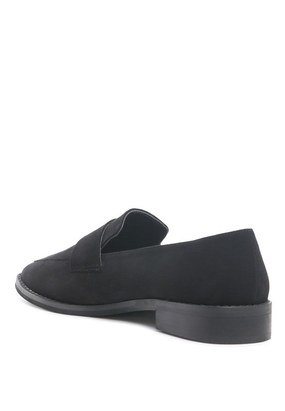 ZOFIA Genuine Suede Penny Loafers