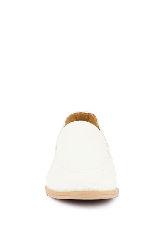 BOUGIE Organic Canvas Loafers