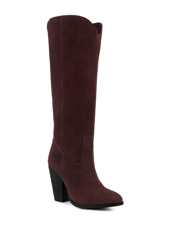 GREAT STORM Suede/Leather Calf Boots