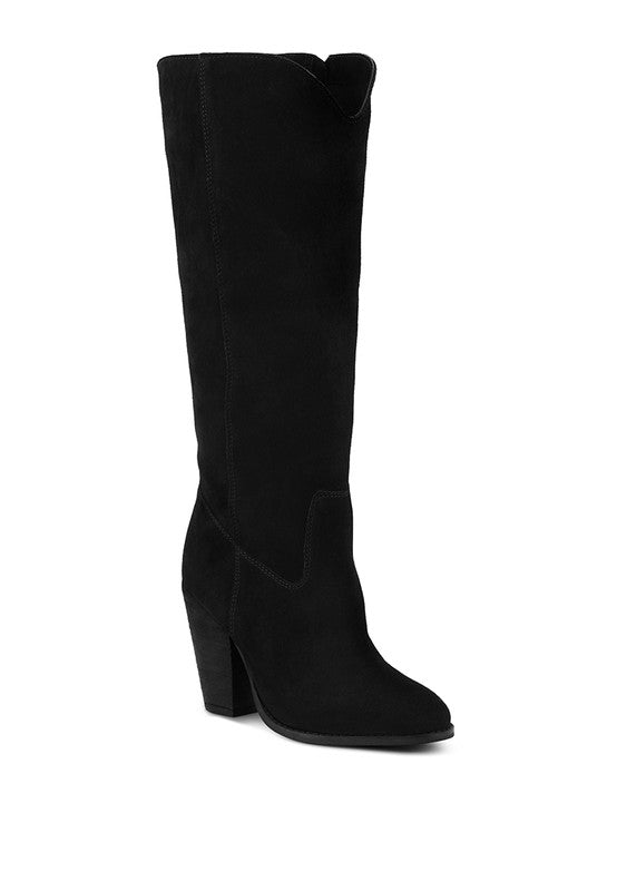 GREAT STORM Suede/Leather Calf Boots