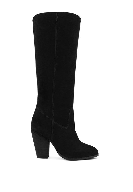 GREAT STORM Suede/Leather Calf Boots