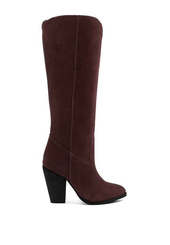 GREAT STORM Suede/Leather Calf Boots