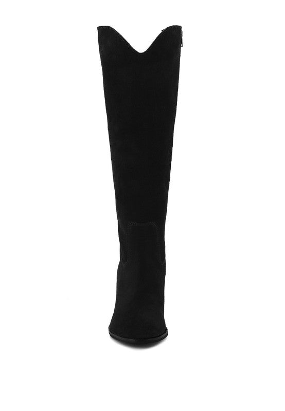 GREAT STORM Suede/Leather Calf Boots