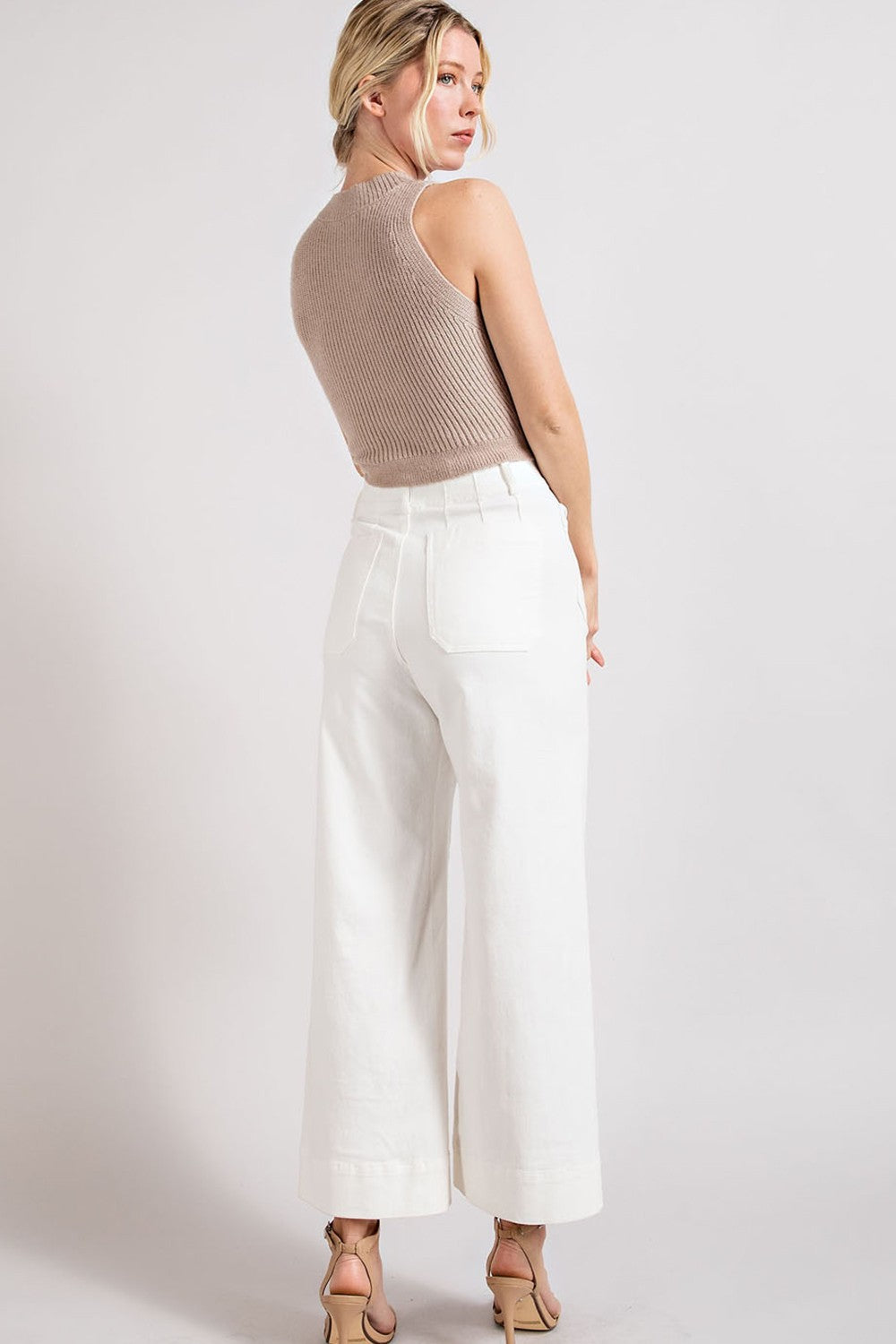 eesome Soft Washed Wide Leg Pants