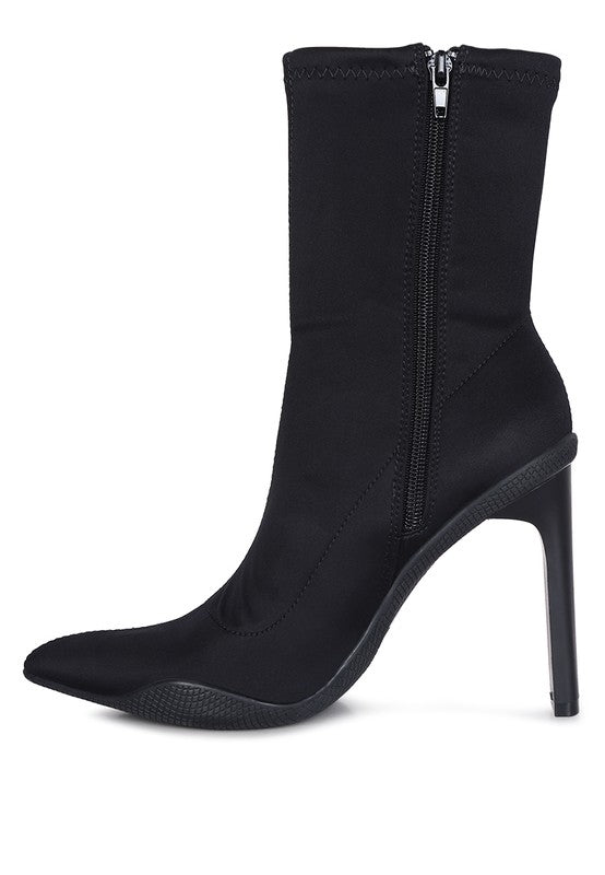 TOKENS Pointed Heel Ankle Boots