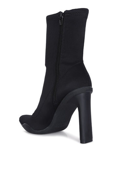 TOKENS Pointed Heel Ankle Boots