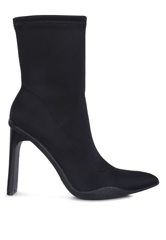 TOKENS Pointed Heel Ankle Boots