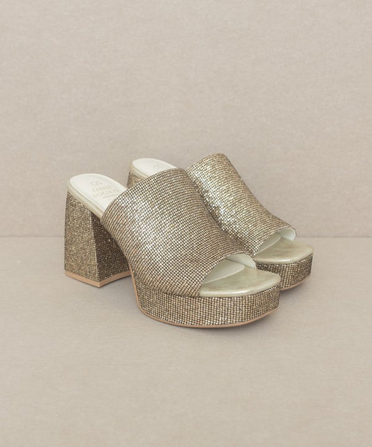 CRYSTAL Sparkling Platform Slides