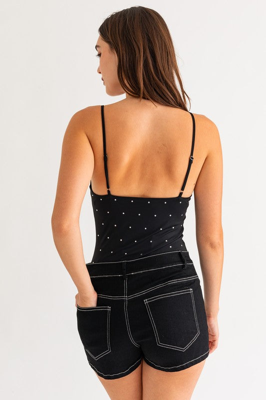 LE LIS Hot Fix Bodysuit