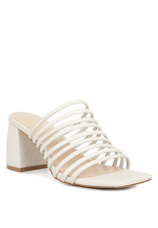 FAIRLEIGH Strappy Leather Sandals