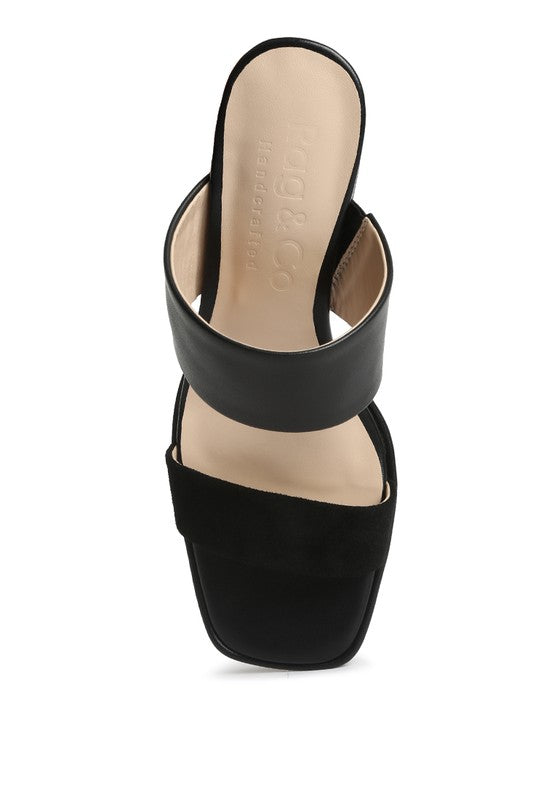 EDDLIA Slip-On Platform Sandals