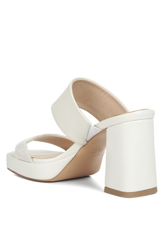 EDDLIA Slip-On Platform Sandals