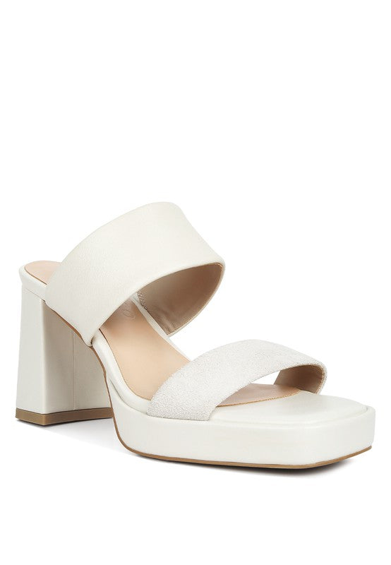 EDDLIA Slip-On Platform Sandals