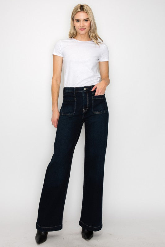 High Rise Modern Wide Jeans