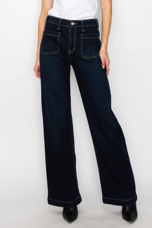 High Rise Modern Wide Jeans