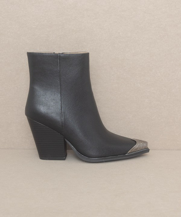 KKE Originals - ZION Bootie with Etched Metal Toe