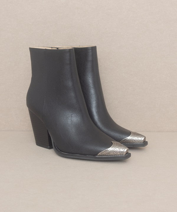 KKE Originals - ZION Bootie with Etched Metal Toe