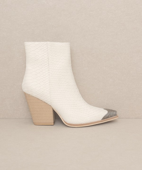 KKE Originals - ZION Bootie with Etched Metal Toe