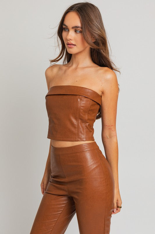 LE LIS Corset Tube Top