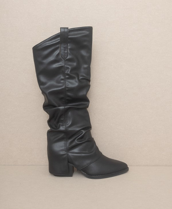 KKE Originals THEA Fold Over Slit Boots