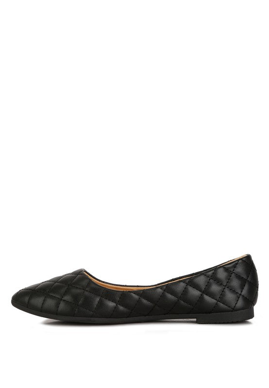 RIKHANI Quilted Ballet Flats