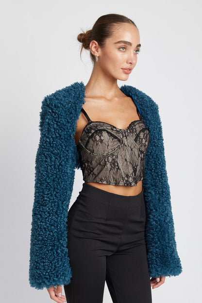 Faux Fur Bolero