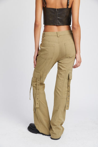 Low Waist Cargo Pants