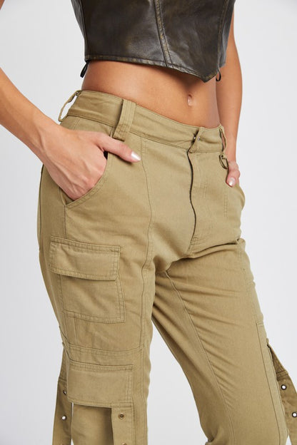 Low Waist Cargo Pants