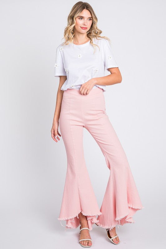 GeeGee Pintuck Pleated Jeans