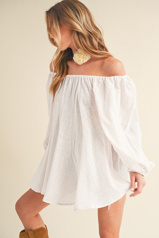 Aemi + Co Nately Off Shoulder Tunic