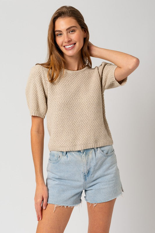 Gilli Puff Sleeve Sweater