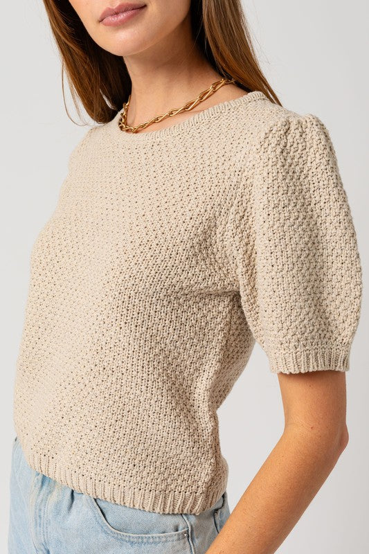 Gilli Puff Sleeve Sweater